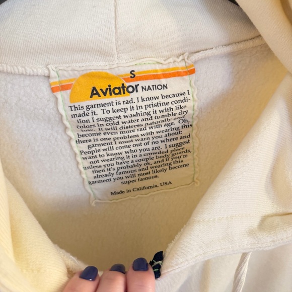 NWOT Aviator Nation heart print SET, Small - Picture 7 of 15